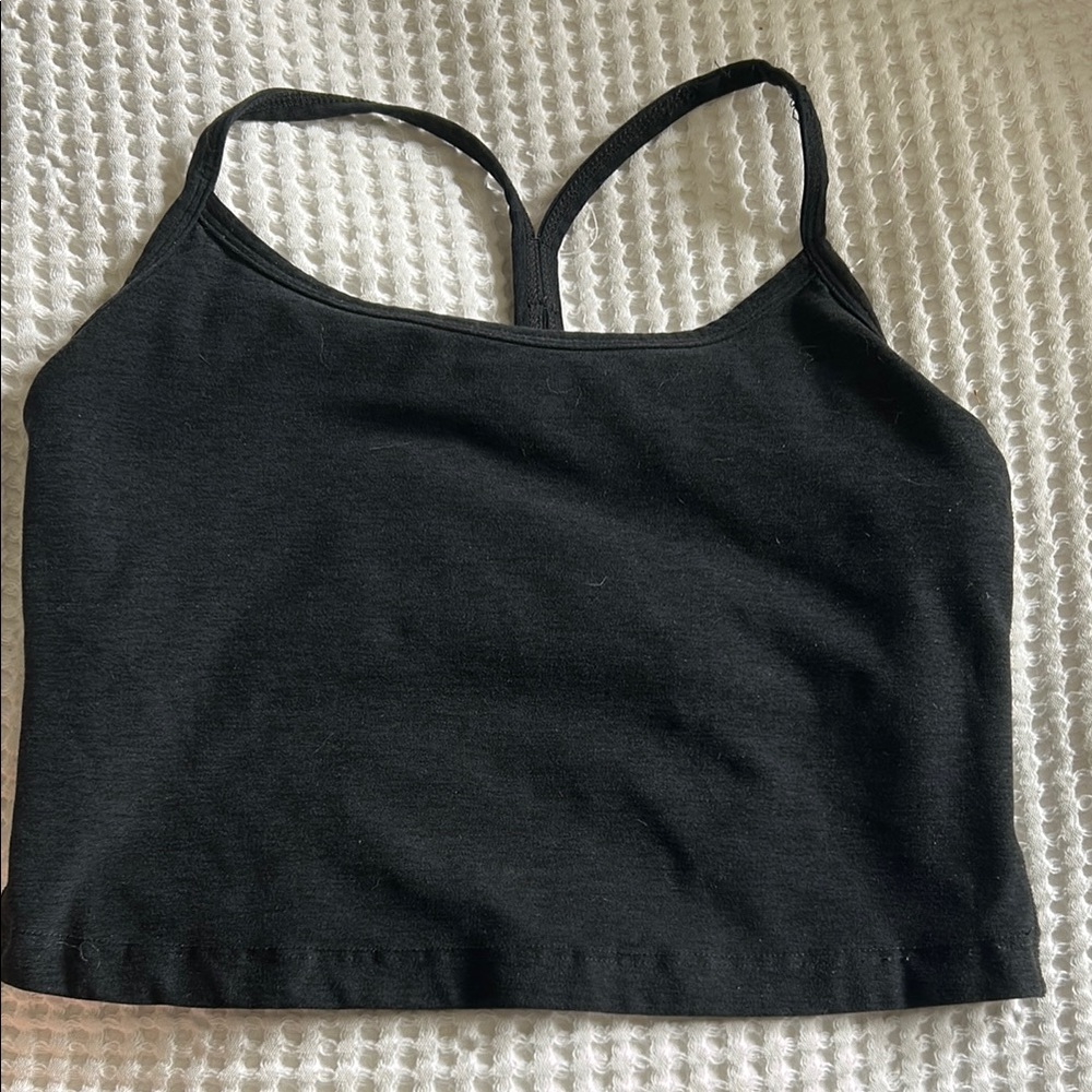 Black Crop Top